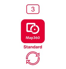 Право на обновление ПО Leica MAP 360 Standard CCP на три года