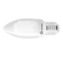Лампа компактная люминесцентная свечка, 9 W, 2700K, E27, 8000ч Stern