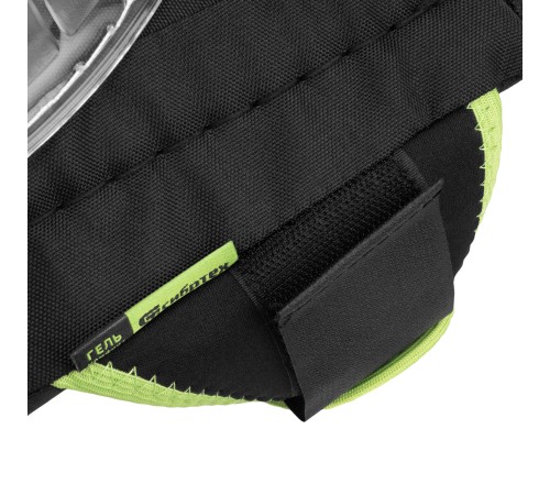 Наколенники с рифленой PVC накладкой, водонепроницаемые, вставка из EVA с гелевой подушкой// Сибртех