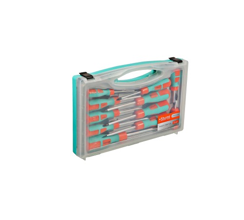 Набор отверток 28 предметов, пластиковый кейс, CrV, Sturm! Набор отверток 28 предметов, пластиковый кейс, CrV, Sturm!