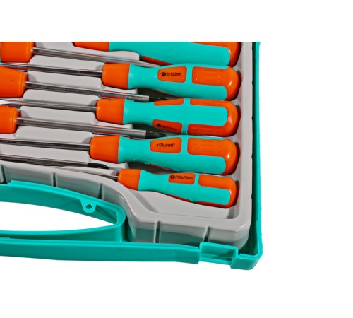 Набор отверток 28 предметов, пластиковый кейс, CrV, Sturm! Набор отверток 28 предметов, пластиковый кейс, CrV, Sturm!