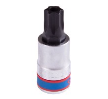 Насадка (бита) торцевая 1/2", Torx, T60, L = 60 мм, с отверстием KING TONY 402760 Насадка (бита) торцевая 1/2", Torx, T60, L = 60 мм, с отверстием KING TONY 402760