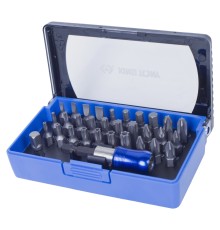 Набор вставок (бит) 1/4", PH, PZ, Hex, Torx, Slotted, 32 предмета KING TONY 1032CQ Набор вставок (бит) 1/4", PH, PZ, Hex, Torx, Slotted, 32 предмета KING TONY 1032CQ