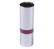 Головка торцевая глубокая шестигранная 1/4", 7/16", дюймовая KING TONY 223514S