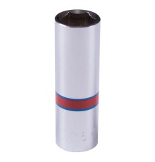 Головка торцевая глубокая шестигранная 1/4", 7/16", дюймовая KING TONY 223514S