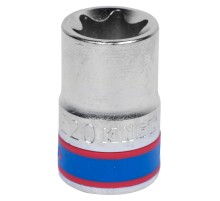 Головка торцевая TORX Е-стандарт 1/2", E20, L = 39 мм KING TONY 437520M Головка торцевая TORX Е-стандарт 1/2", E20, L = 39 мм KING TONY 437520M