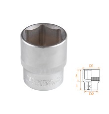 Головка торцевая стандартная шестигранная 1/2", 27 мм AFFIX AF00040027