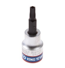 Насадка (бита) торцевая 3/8", Torx, T27, L = 50 мм, с отверстием KING TONY 302727
