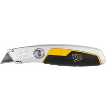 JCB А24, металлический нож с выдвижным трапециевидным лезвием (JLC006) JCB А24, металлический нож с выдвижным трапециевидным лезвием (JLC006)