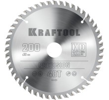 KRAFTOOL Precision, 200 х 30 мм, 48Т, пильный диск по дереву (36952-200-30) KRAFTOOL Precision, 200 х 30 мм, 48Т, пильный диск по дереву (36952-200-30)
