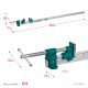 KRAFTOOL TBC/5 1330/55 мм, струбцина с Т-образным профилем (вайма) (32303-5)