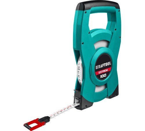 KRAFTOOL EXTREM, 100 м, геодезическая стальная мерная лента KRAFTOOL EXTREM, 100 м, геодезическая стальная мерная лента