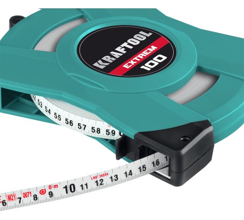 KRAFTOOL EXTREM, 100 м, геодезическая стальная мерная лента KRAFTOOL EXTREM, 100 м, геодезическая стальная мерная лента