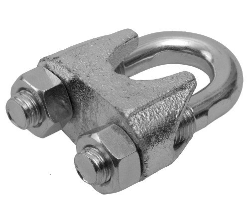 ЗУБР 8 мм, 2 шт., зажим троса DIN 741 304416-08 Профессионал