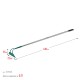 GRINDA PROLine 215 мм ширина, мотыга с трапецевидным профилем 39595