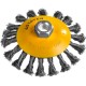 STAYER Ø 115 мм, щетка коническая для УШМ 35135-115 Профессионал