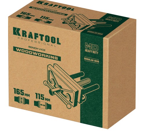 KRAFTOOL 165 мм, столярные тиски (32718-150) KRAFTOOL 165 мм, столярные тиски (32718-150)