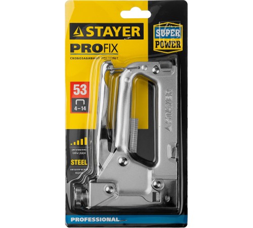 STAYER скобы 53, степлер Pro 53 3150_z01