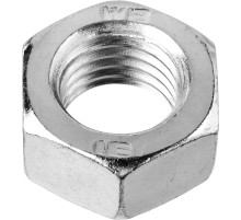 ЗУБР ГОСТ ISO 4032-2014, кл. пр. 6, M12, цинк, 4 шт, шестигранная гайка (303556-12)