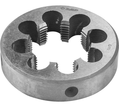 ЗУБР G 1 1/2″, сталь 9ХС, Плашка трубная круглая ручная (4-28032-3/2) ЗУБР G 1 1/2″, сталь 9ХС, Плашка трубная круглая ручная (4-28032-3/2)
