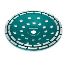 KRAFTOOL Double d 230 мм, двухрядная алмазная чашка, INDUSTRIAL (33369-230)