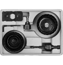 STAYER Maxcut, 7 шт, 22-67 мм, набор кольцевых коронок по дереву (29600-H7) STAYER Maxcut, 7 шт, 22-67 мм, набор кольцевых коронок по дереву (29600-H7)