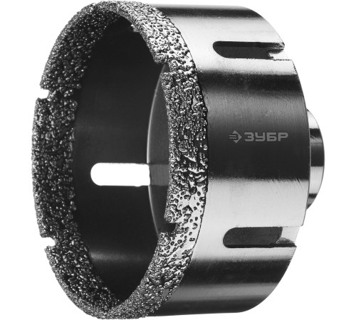 ЗУБР 83 мм, ВВС, М14, алмазная, коронка универсальная 29865-83 Профессионал