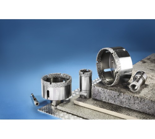 ЗУБР 83 мм, ВВС, М14, алмазная, коронка универсальная 29865-83 Профессионал