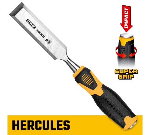 STAYER 16 мм, с двухкомпонентной ручкой, стамеска 18205-16_z01 Professional