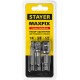 STAYER 3 шт, набор адаптеров для торцовых головок 26656-H3