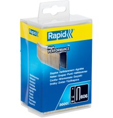 RAPID узкие, тип 606, 18 мм, 3600 шт, супертвердые закаленные скобы (40303094)