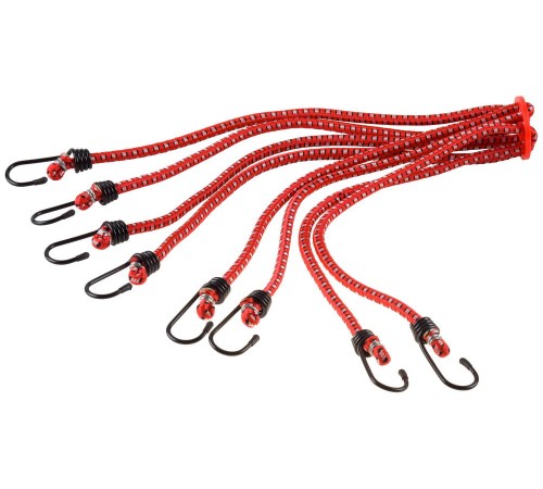 ЗУБР 800 мм, 8 мм, 6 крюков, крепление хозяйственное Паук 40509-8