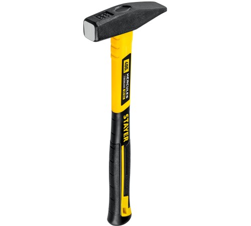 STAYER 400 г, с фиберглассовой рукояткой, молоток слесарный 20050-04_z02 STAYER 400 г, с фиберглассовой рукояткой, молоток слесарный 20050-04_z02