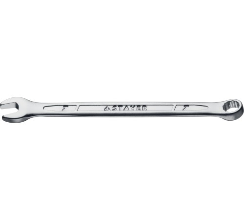 STAYER 7 мм, комбинированный гаечный ключ 27081-07_z01 STAYER 7 мм, комбинированный гаечный ключ 27081-07_z01