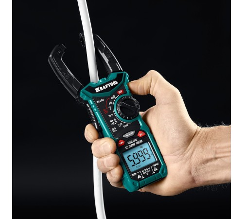 KRAFTOOL KC-300 Цифровые токовые клещи (59832) KRAFTOOL KC-300 Цифровые токовые клещи (59832)