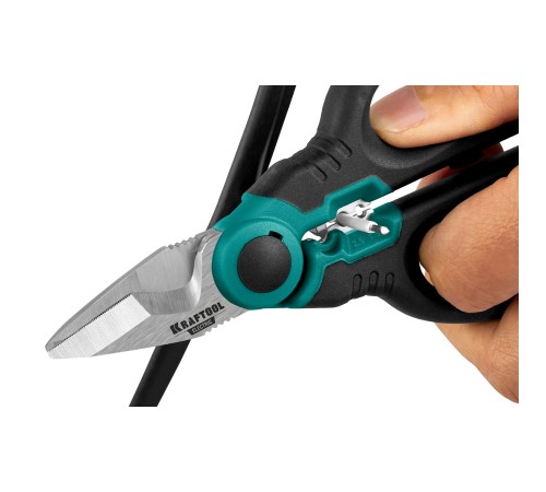 KRAFTOOL ELECTRIC, 4 в 1, 160 мм, с чехлом, ножницы электрика (23356) KRAFTOOL ELECTRIC, 4 в 1, 160 мм, с чехлом, ножницы электрика (23356)