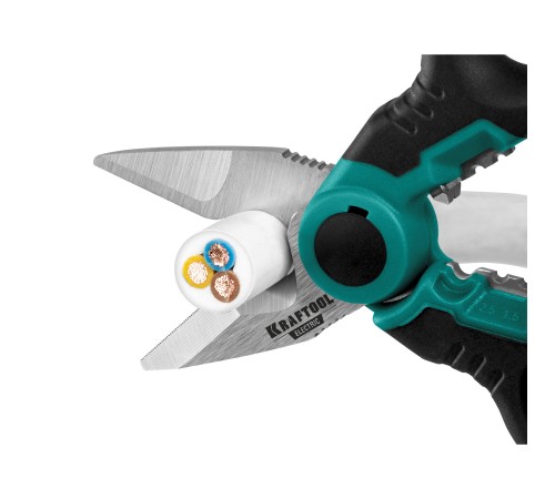 KRAFTOOL ELECTRIC, 4 в 1, 160 мм, с чехлом, ножницы электрика (23356) KRAFTOOL ELECTRIC, 4 в 1, 160 мм, с чехлом, ножницы электрика (23356)