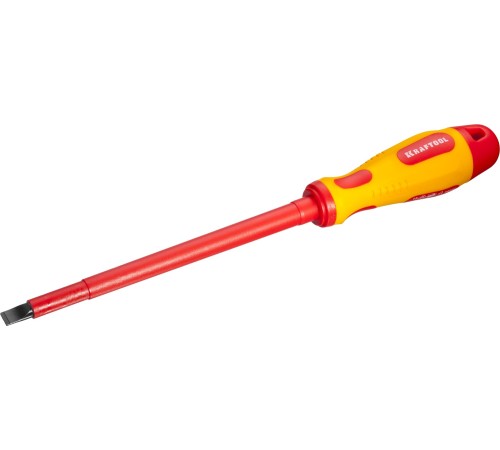 KRAFTOOL SL8х175 мм, отвертка высоковольтная 250083-8.0-175