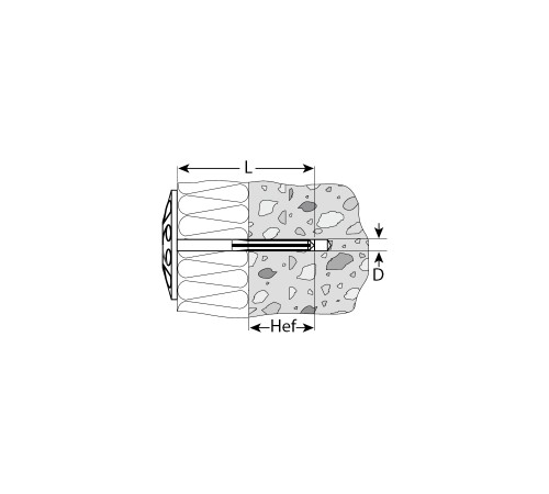 ЗУБР 140 x 10 мм 100 шт., дюбель для изоляционных материалов 4-301525-10-140_z01