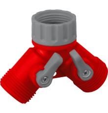 GRINDA GS-2, 3/4″, двухканальный, с внутренней резьбой, ударопрочный пластик, поливочный распределитель (8-426310) GRINDA GS-2, 3/4″, двухканальный, с внутренней резьбой, ударопрочный пластик, поливочный распределитель (8-426310)