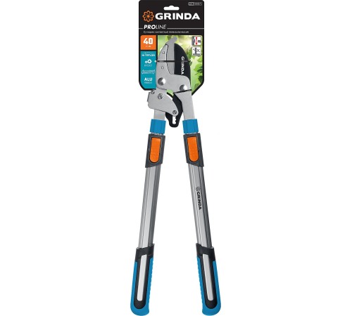 GRINDA 645-885 мм, телескопическая ручка, сучкорез с храповым механизмом TX-980A 424513 GRINDA 645-885 мм, телескопическая ручка, сучкорез с храповым механизмом TX-980A 424513
