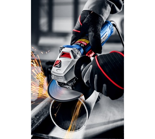 ЗУБР 750 Вт, 125 мм, одноручный хват, углошлифовальная машина (болгарка) УШМ-П125-750 Профессионал