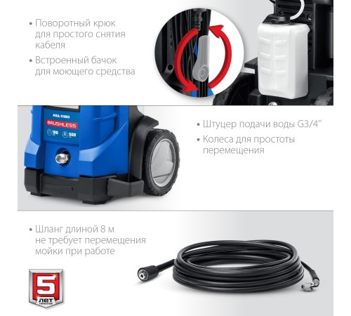 ЗУБР 180 Атм, 2300 Вт, мойка высокого давления, пистолет МИГ-280, Профессионал (АВД-П180) ЗУБР 180 Атм, 2300 Вт, мойка высокого давления, пистолет МИГ-280, Профессионал (АВД-П180)