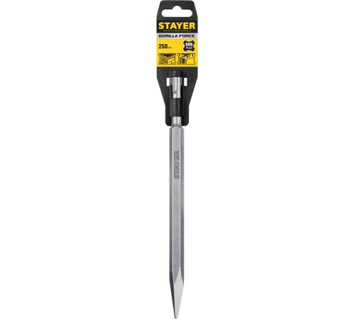 STAYER 250 мм, SDS-Plus, зубило пикообразное 29351-00-250_z02