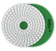 ЗУБР 100 мм, №1000, мокрое шлифование, алмазный гибкий шлифовальный круг АГШК, Профессионал (29866-1000)