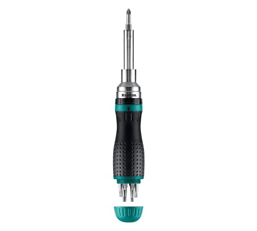 KRAFTOOL 19-в-1 KraftMax 19, Реверсивная отвертка с битами (25862) KRAFTOOL 19-в-1 KraftMax 19, Реверсивная отвертка с битами (25862)