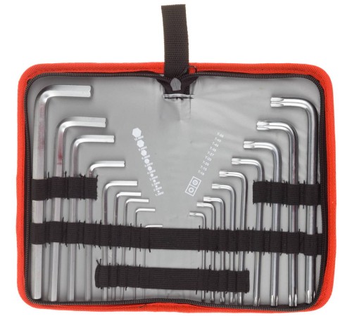 ЗУБР 9 шт., Cr-V, ключи имбусовые 27463-H18