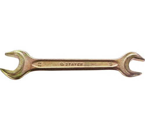 STAYER 19х22 мм, Hi-Q Сталь, оцинкованный, гаечный ключ рожковый 27038-19-22 Master STAYER 19х22 мм, Hi-Q Сталь, оцинкованный, гаечный ключ рожковый 27038-19-22 Master