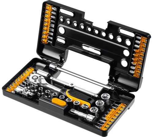 STAYER Auto 57, 57 шт, универсальный набор инструмента (27760-H57) STAYER Auto 57, 57 шт, универсальный набор инструмента (27760-H57)