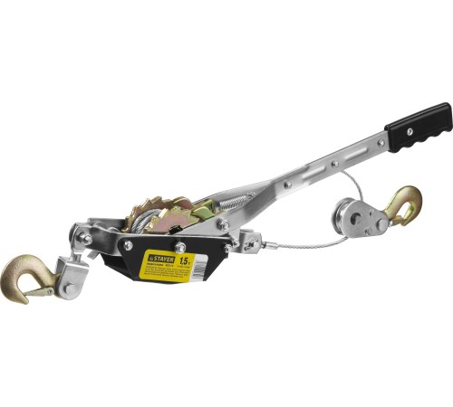 STAYER 1,5 т, 2,4 м, лебедка ручная рычажная MAXPull 4310-1.5 STAYER 1,5 т, 2,4 м, лебедка ручная рычажная MAXPull 4310-1.5